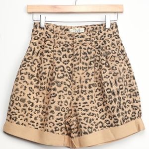 Free People | Dogtown Cheetah High-Waisted Shorts